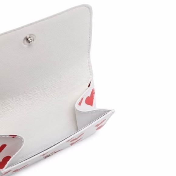 Balenciaga Cash Heart Print Mini Wallet - Picture 4 of 11